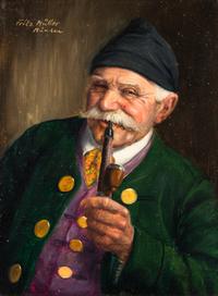 Untitled (Man with Pipe)