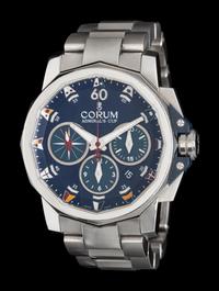 CORUM, STAINLESS STEEL 'ADMIRAL'S CUP' WATCH