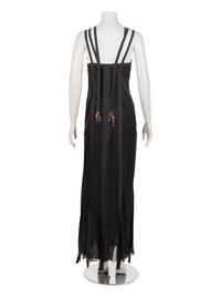 Chanel Silk Chiffon and Ribbon Evening Dress, Fall 2002