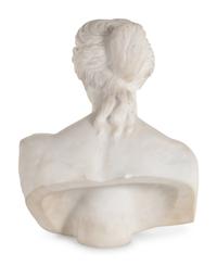 A Continental Marble Bust of Aphrodite