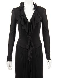Two Roberto Cavalli Pieces: One Coat and One Dress, 1990-2000s