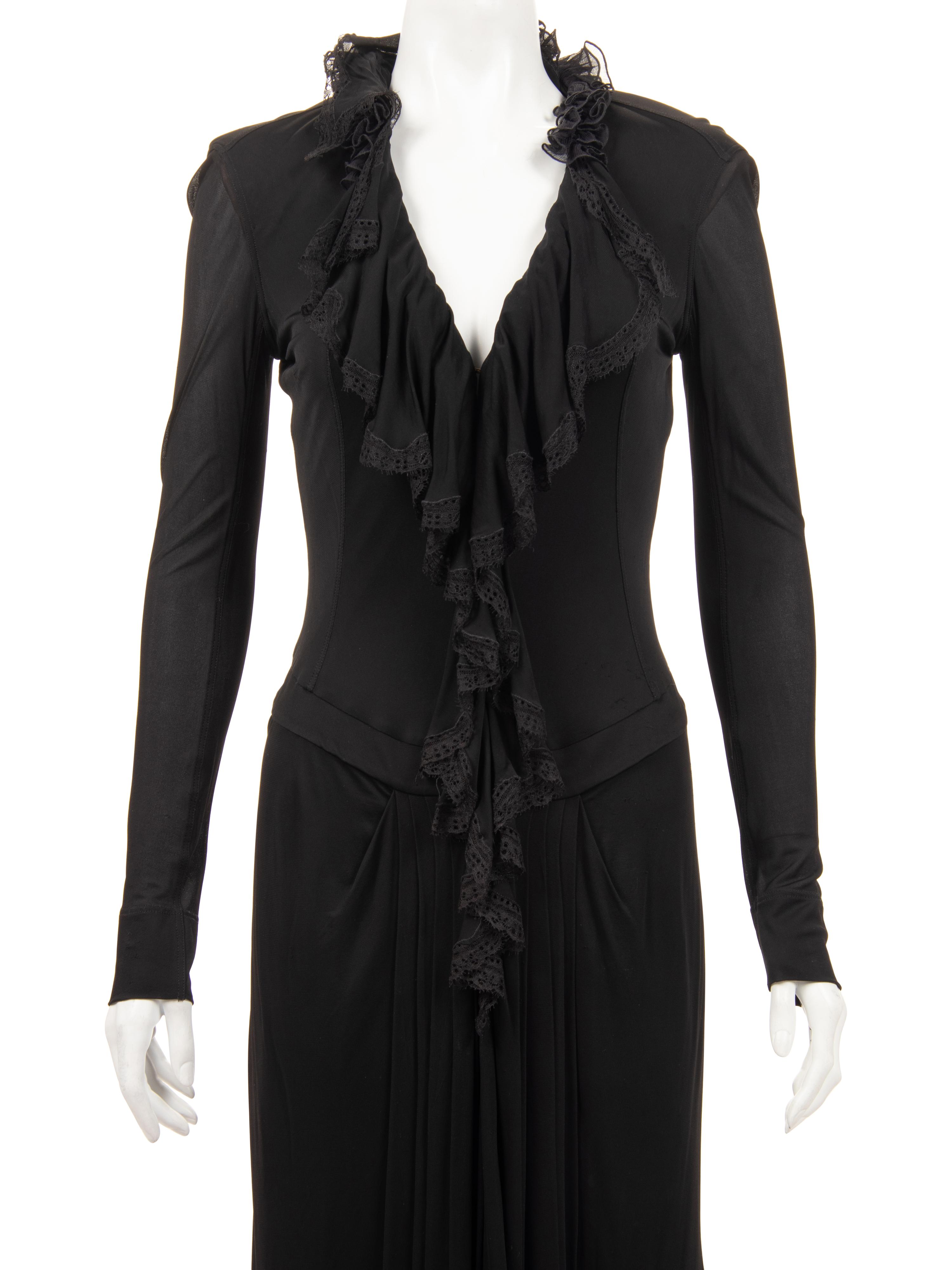 Two Roberto Cavalli Pieces: One Coat and One Dress, 1990-2000s