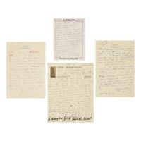 [African Americana] Simone, Nina. Three Autograph Letters, signed