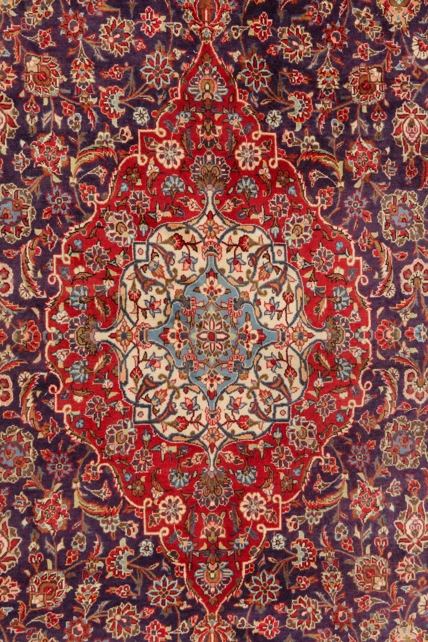 A Kashan Wool Rug