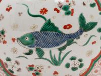 A Wucai Porcelain Covered Jar