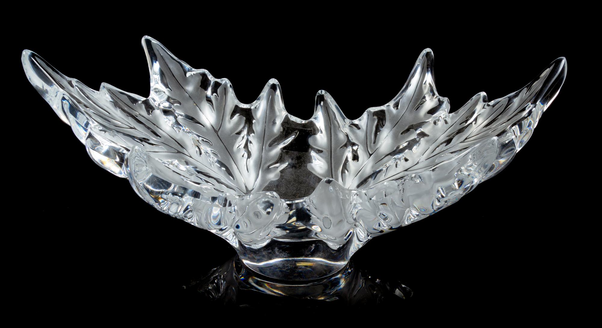 Lalique, France, 20th Century, Champs Elysees Bowl