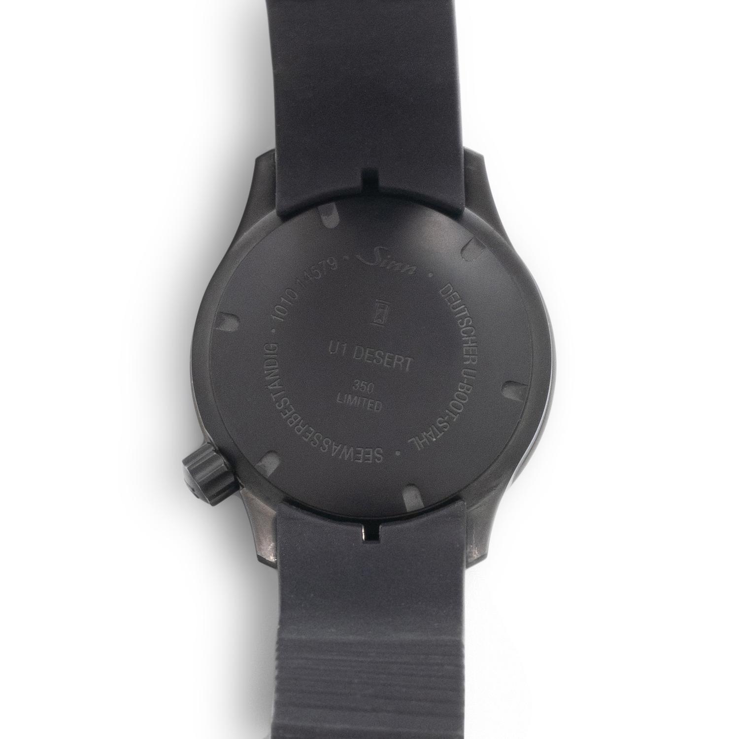 SINN, STEEL 'U1 DESERT' WATCH