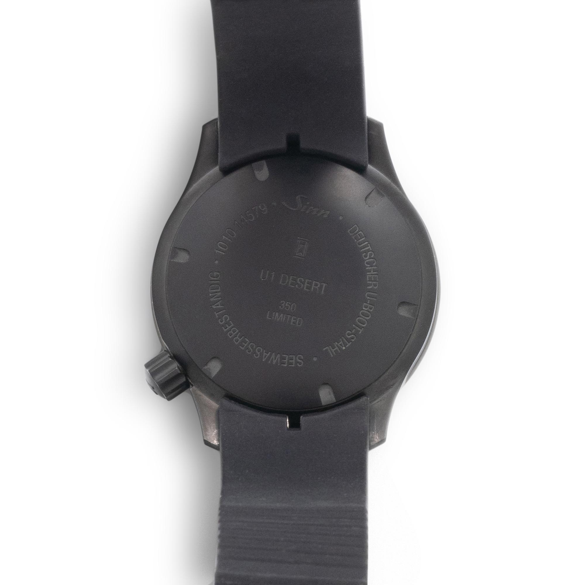 SINN, STEEL 'U1 DESERT' WATCH