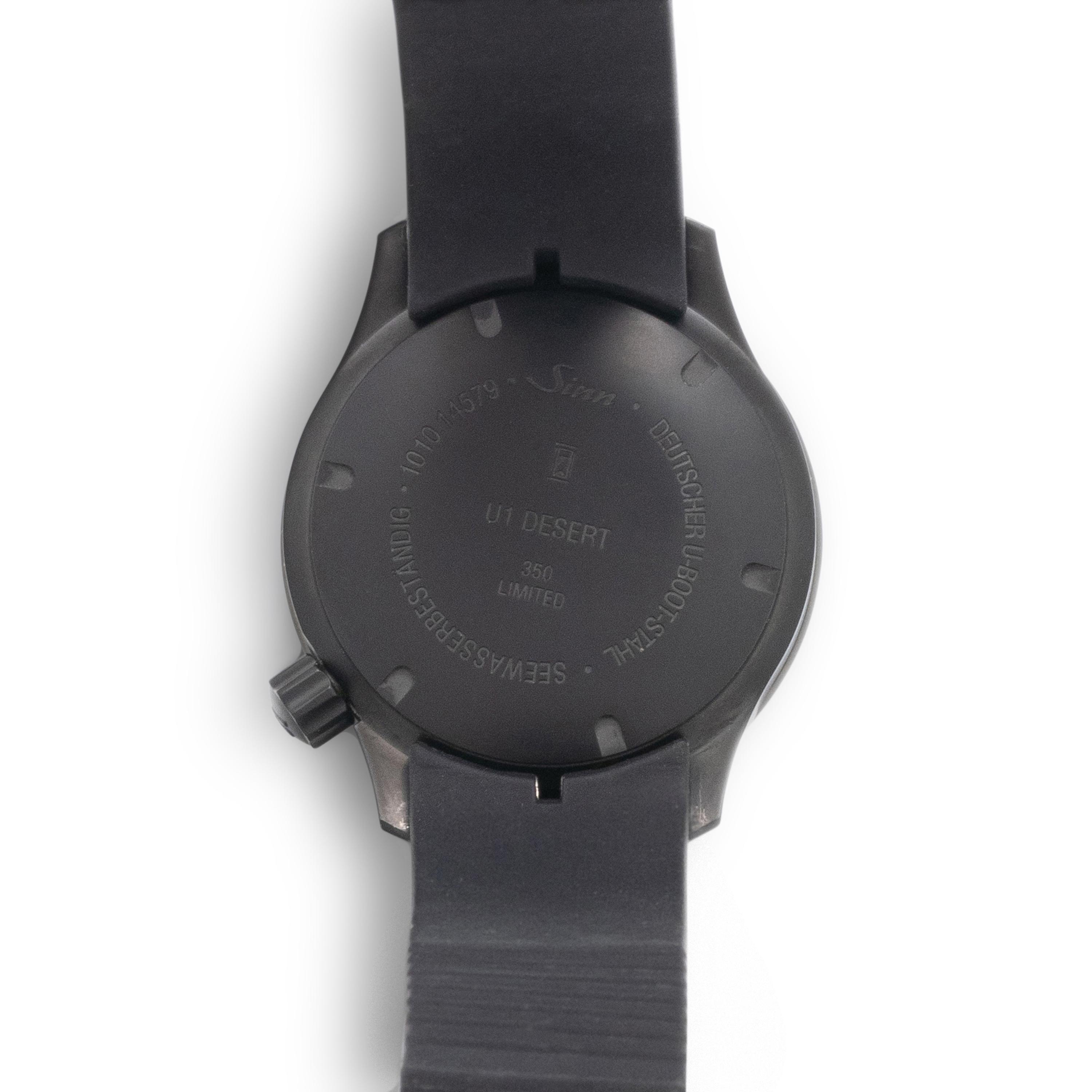 SINN, STEEL 'U1 DESERT' WATCH