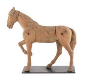 A Carved Wooden Horse