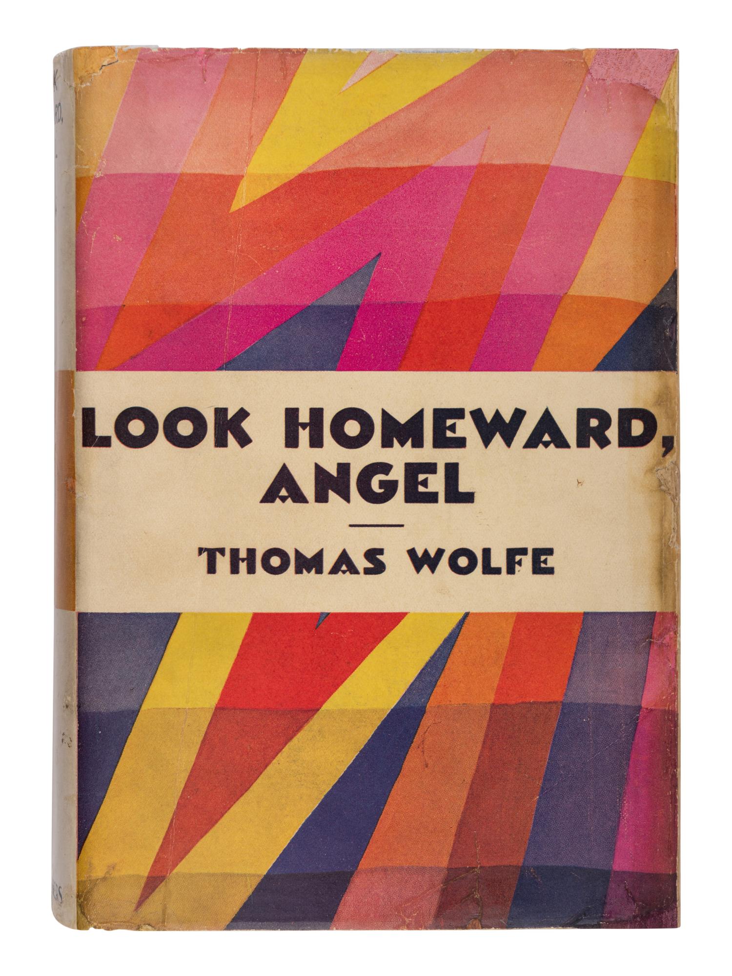 WOLFE, Thomas (1900-1938). Look Homeward, Angel. A Story of the Buried Life . New York: Charles Scribner's Sons, 1929.
