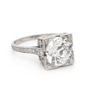 ART DECO, DIAMOND RING