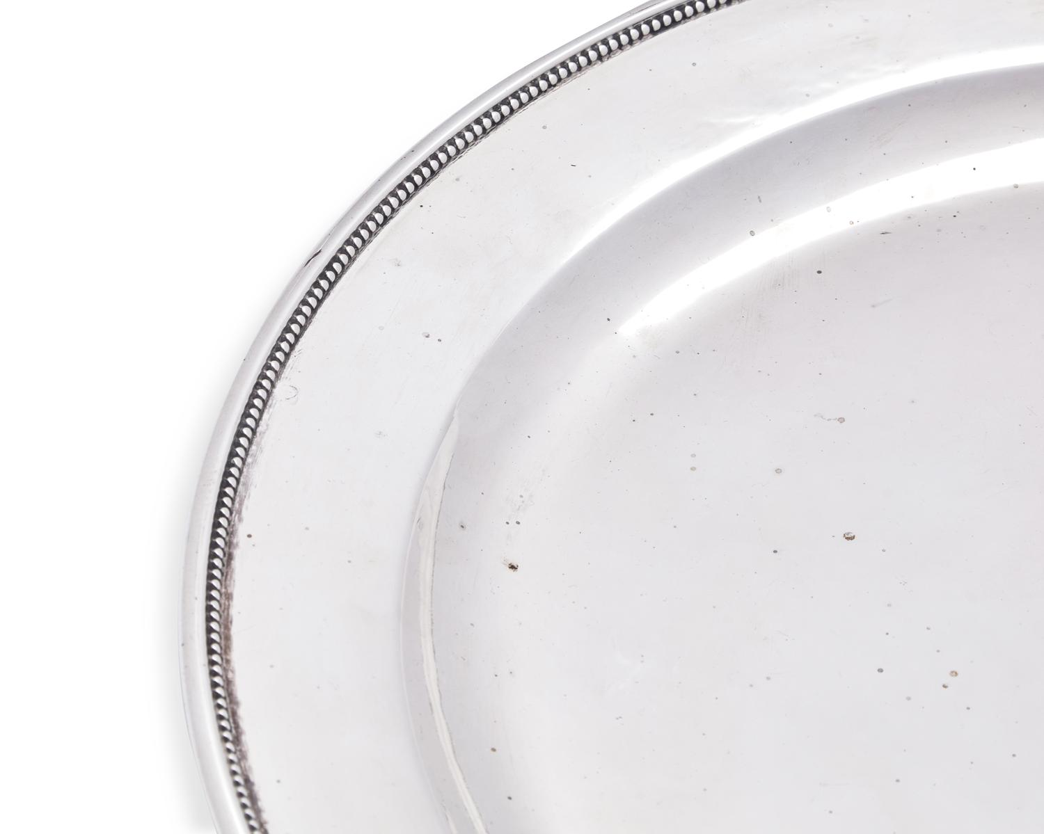 A Georg Jensen Silver Serving Dish
