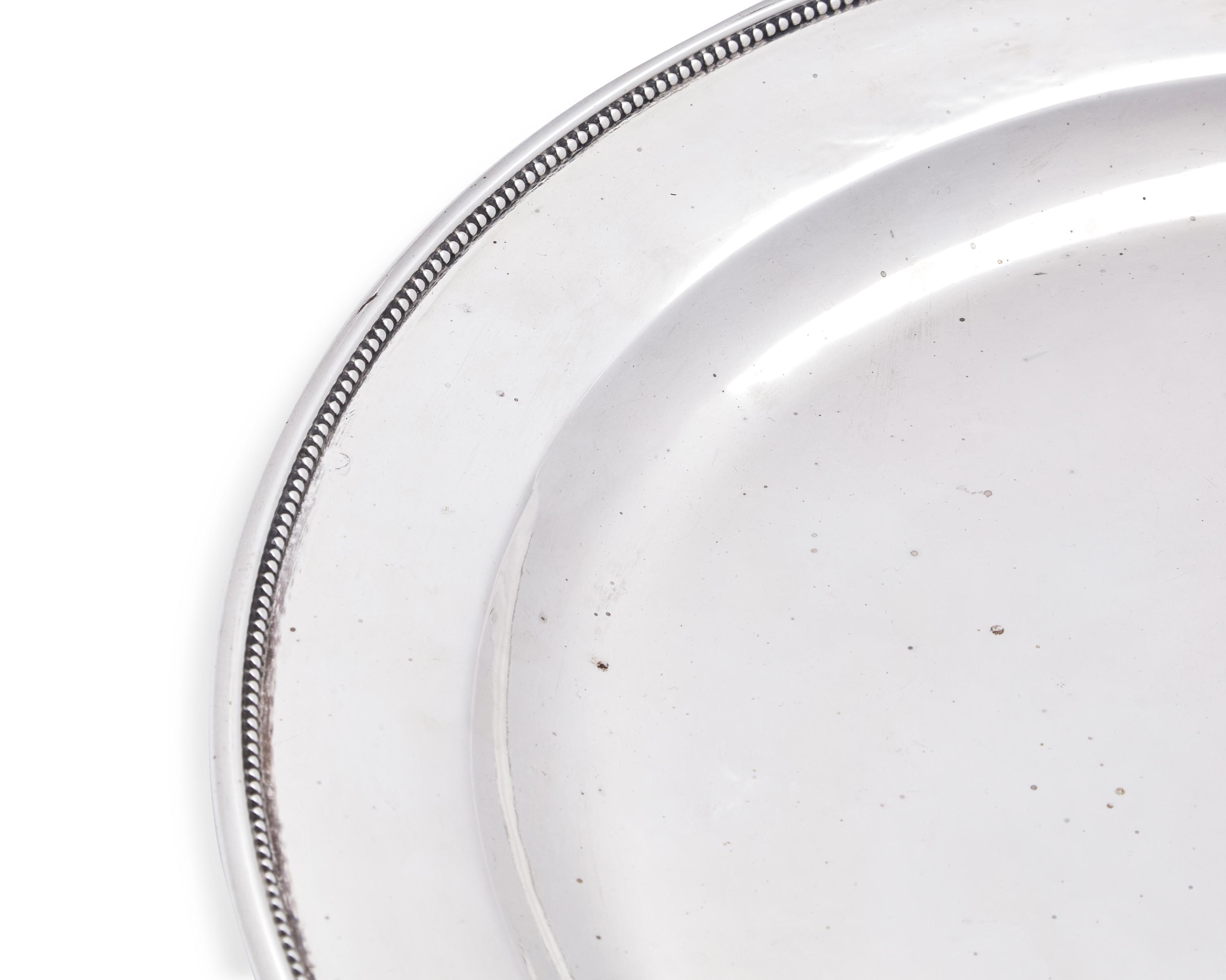 A Georg Jensen Silver Serving Dish