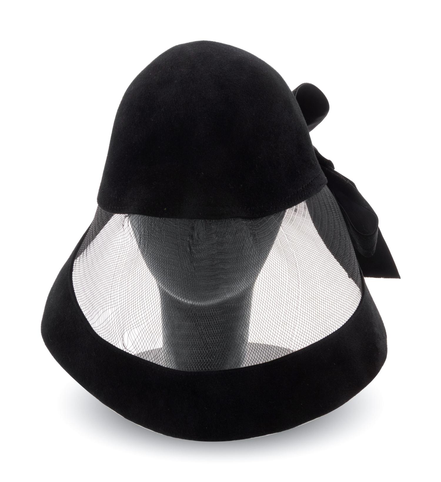 Two Pierre Cardin Hats, One Amy Downs Hat, and One Emanuel Ungaro Headband, 1960-90s