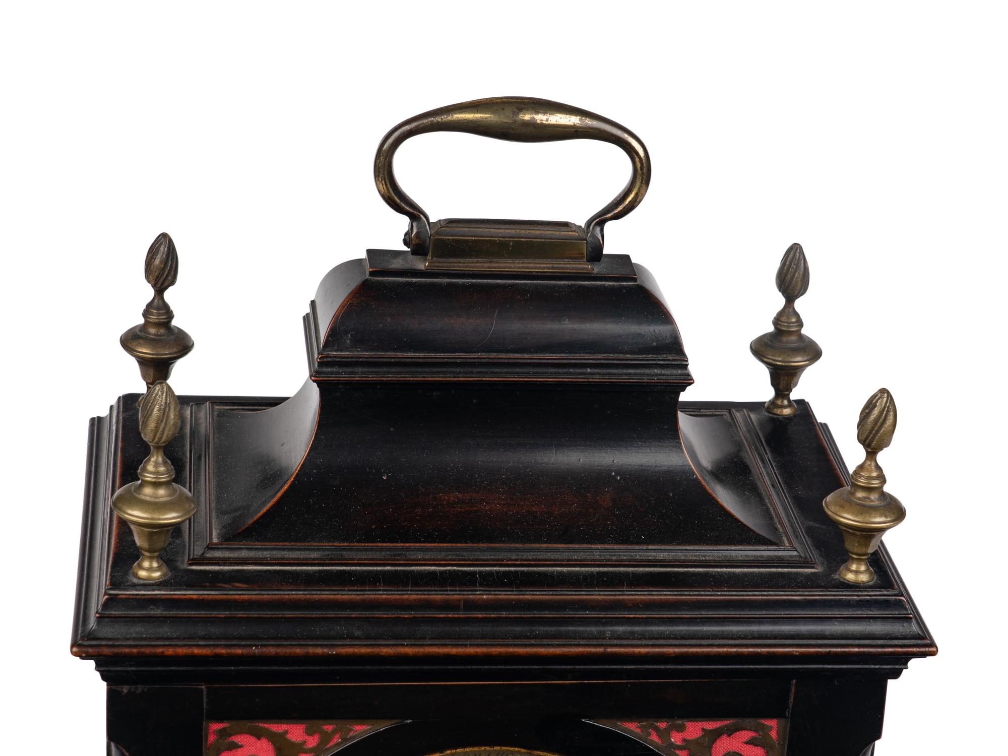 A Scottish George III Mahogany Musical Bracket Clock