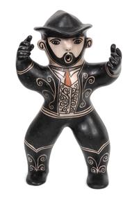 Virgil Ortiz (b. 1969), Cochiti Figure Height 14 inches.