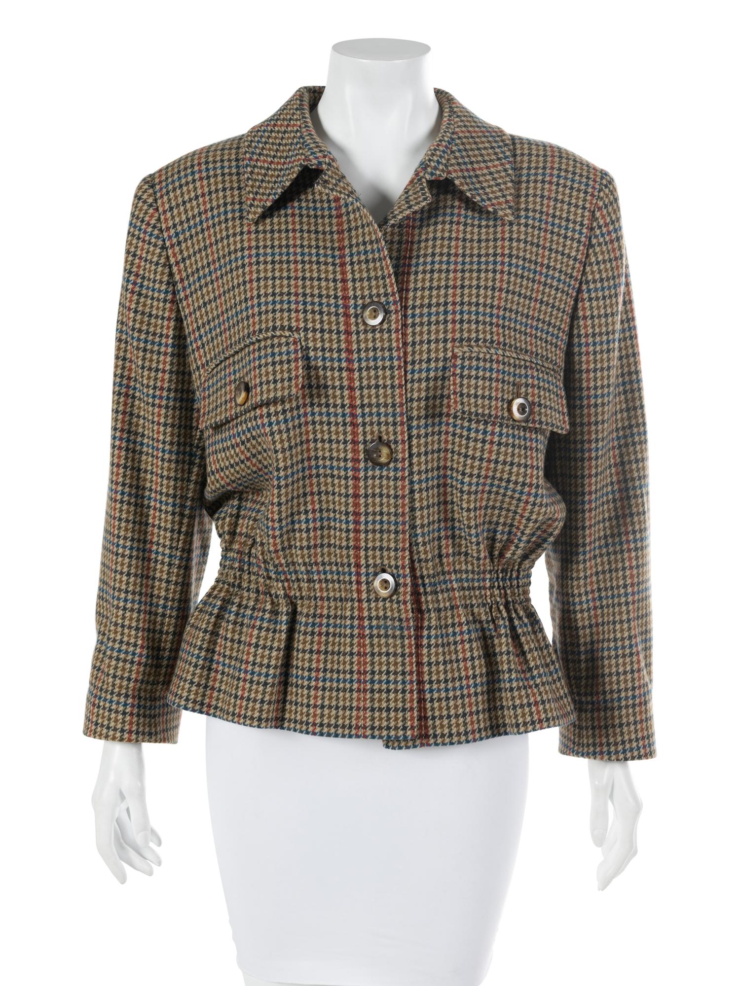 One Hermès and One Valentino Cashmere Jacket, 1980-90s
