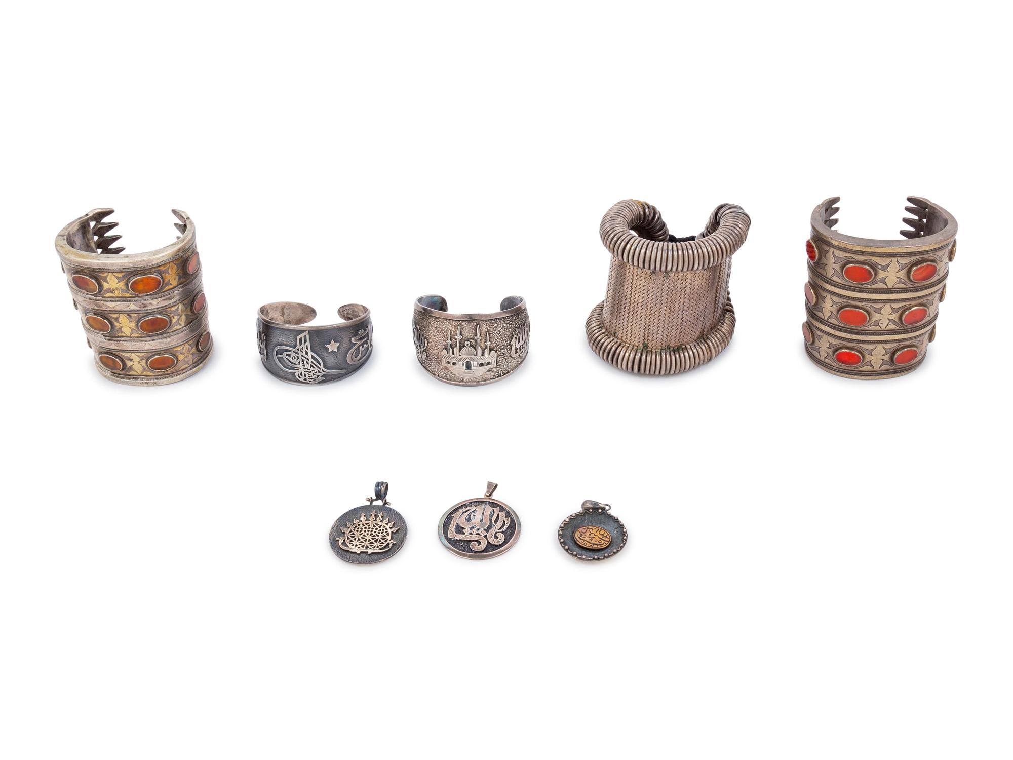 A Group of Five Bracelets