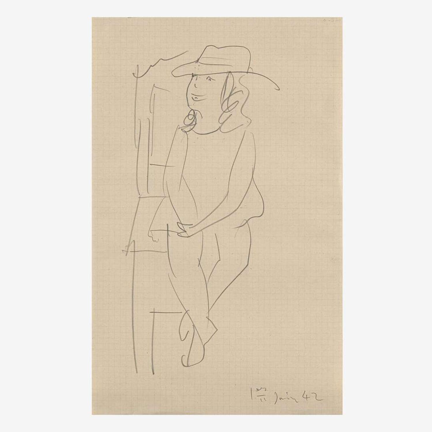 Pablo Picasso (Spanish, 1881-1973) La Fille de L'Artiste