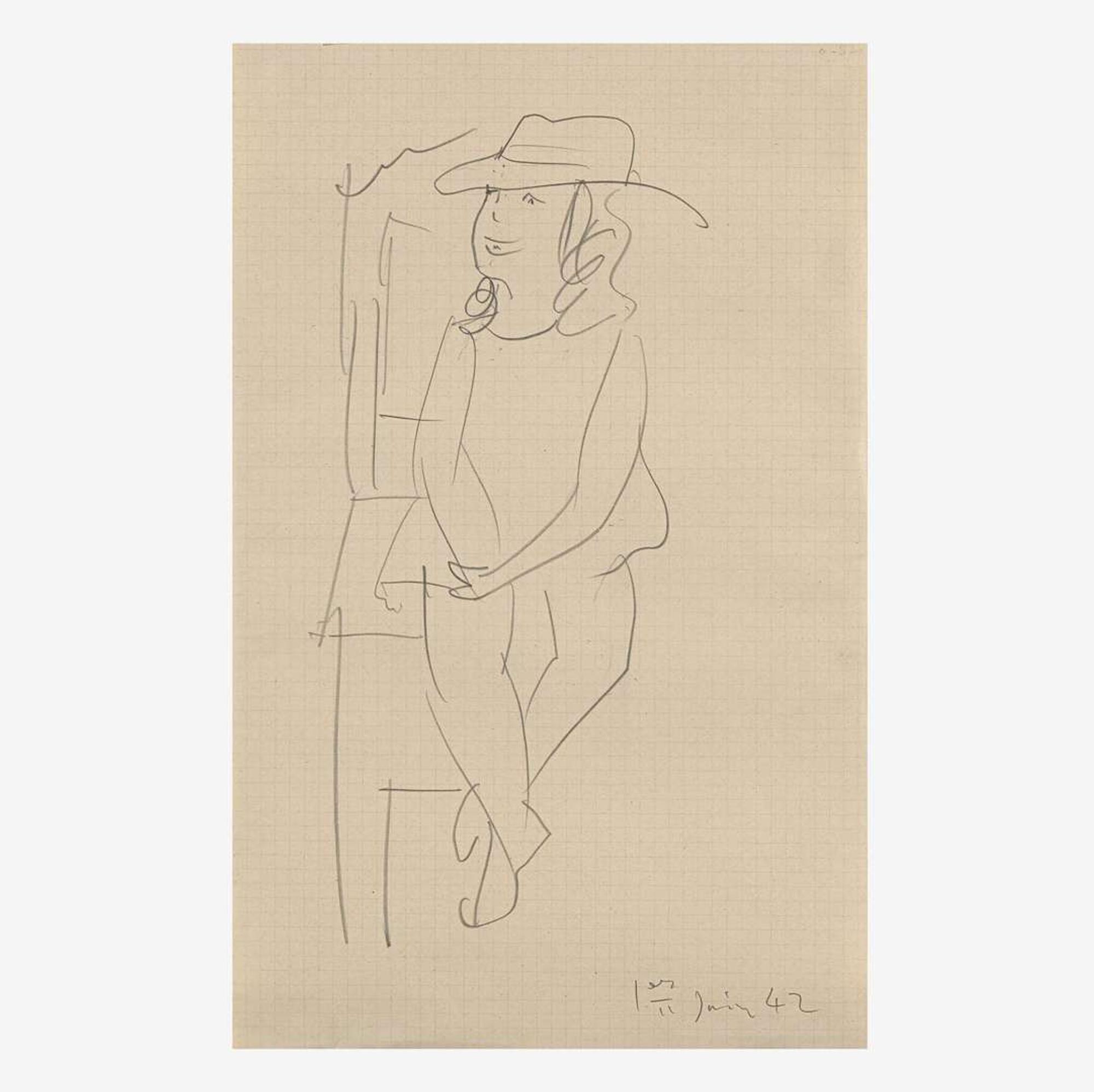Pablo Picasso (Spanish, 1881-1973) La Fille de L'Artiste