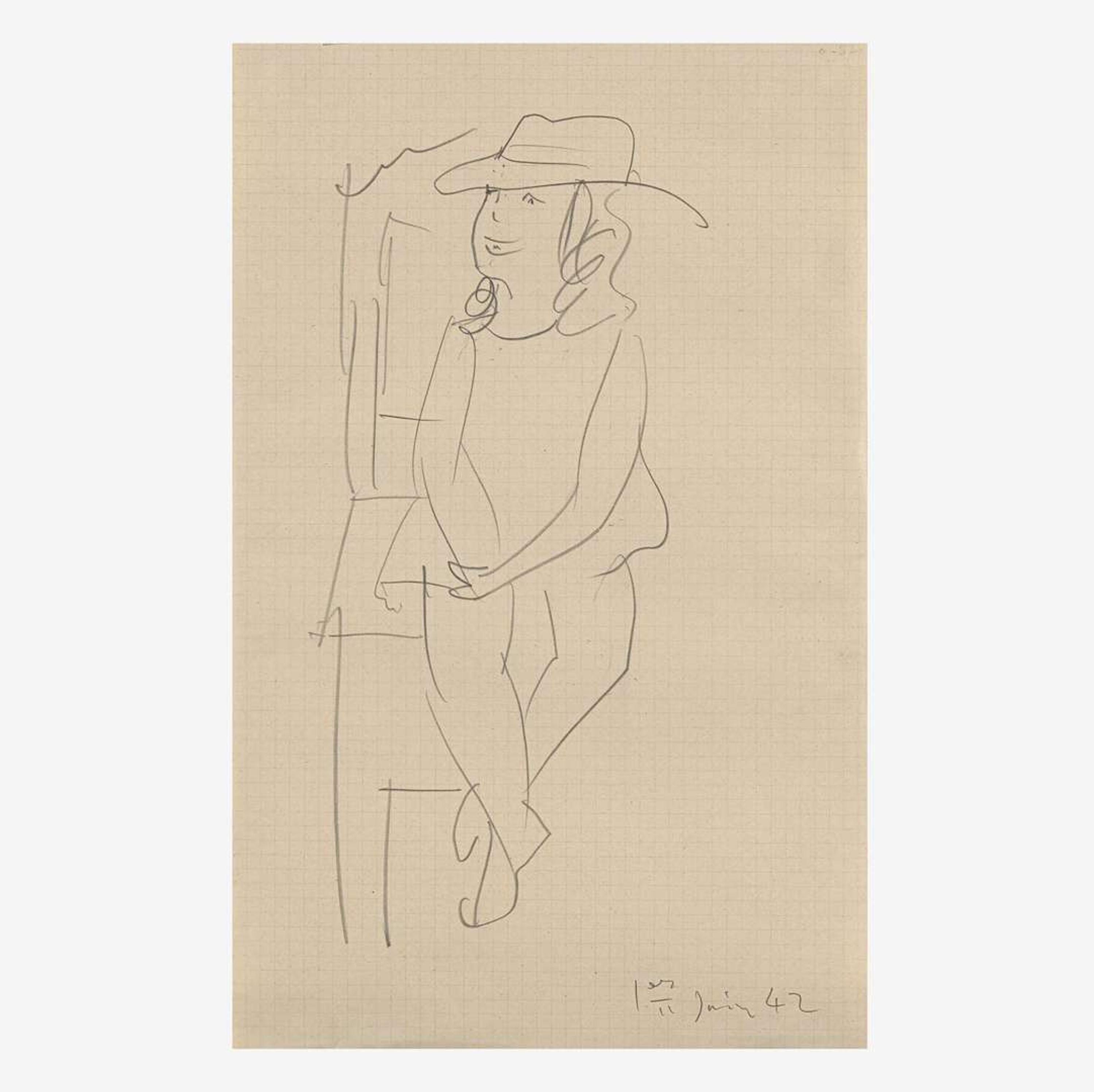 Pablo Picasso (Spanish, 1881-1973) La Fille de L'Artiste