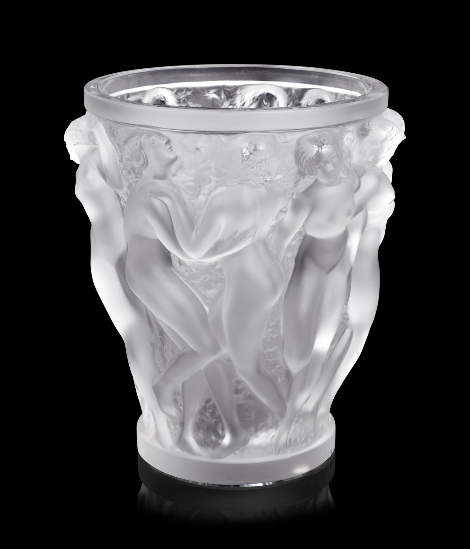 A Lalique Bacchantes Vase