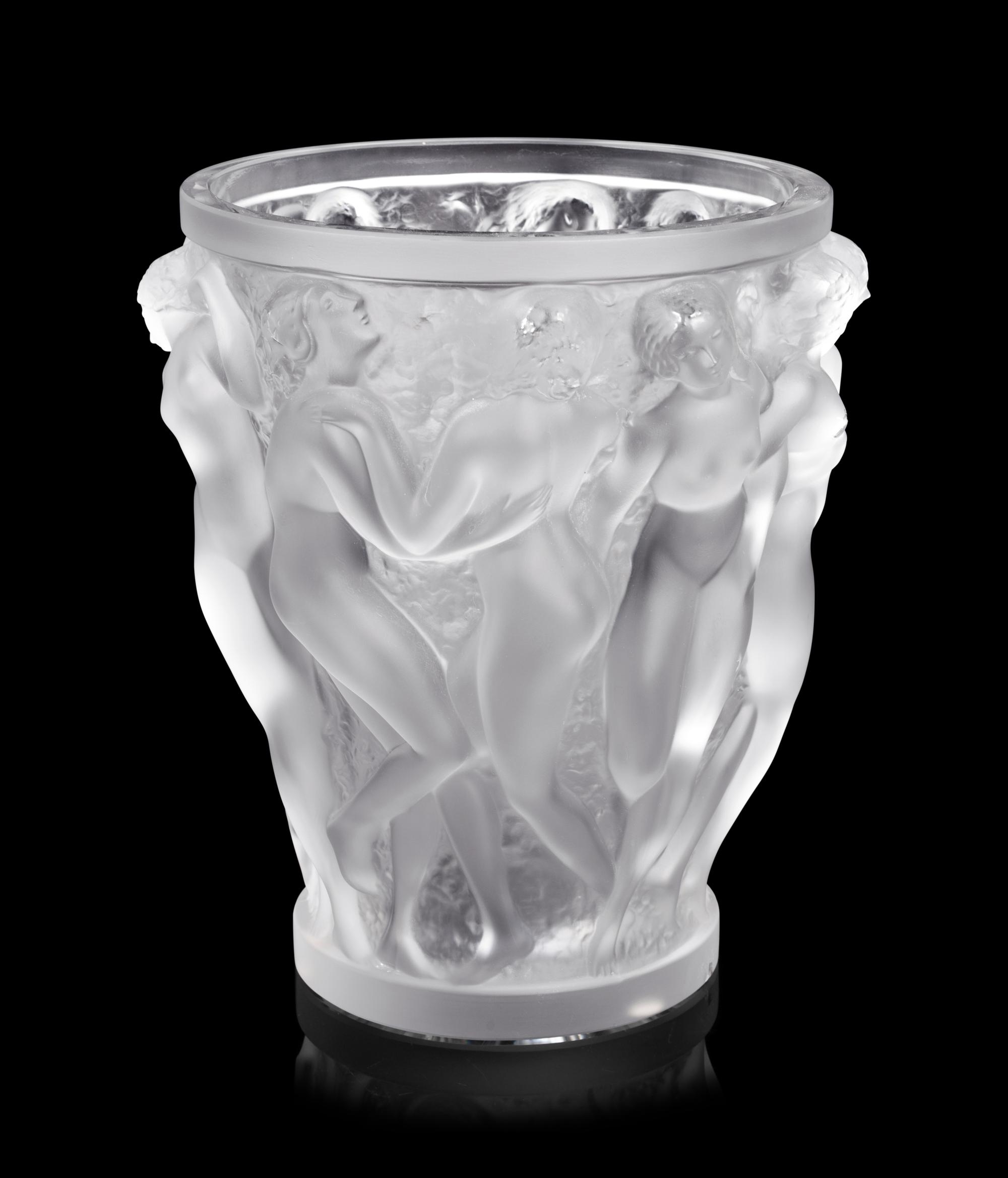 A Lalique Bacchantes Vase