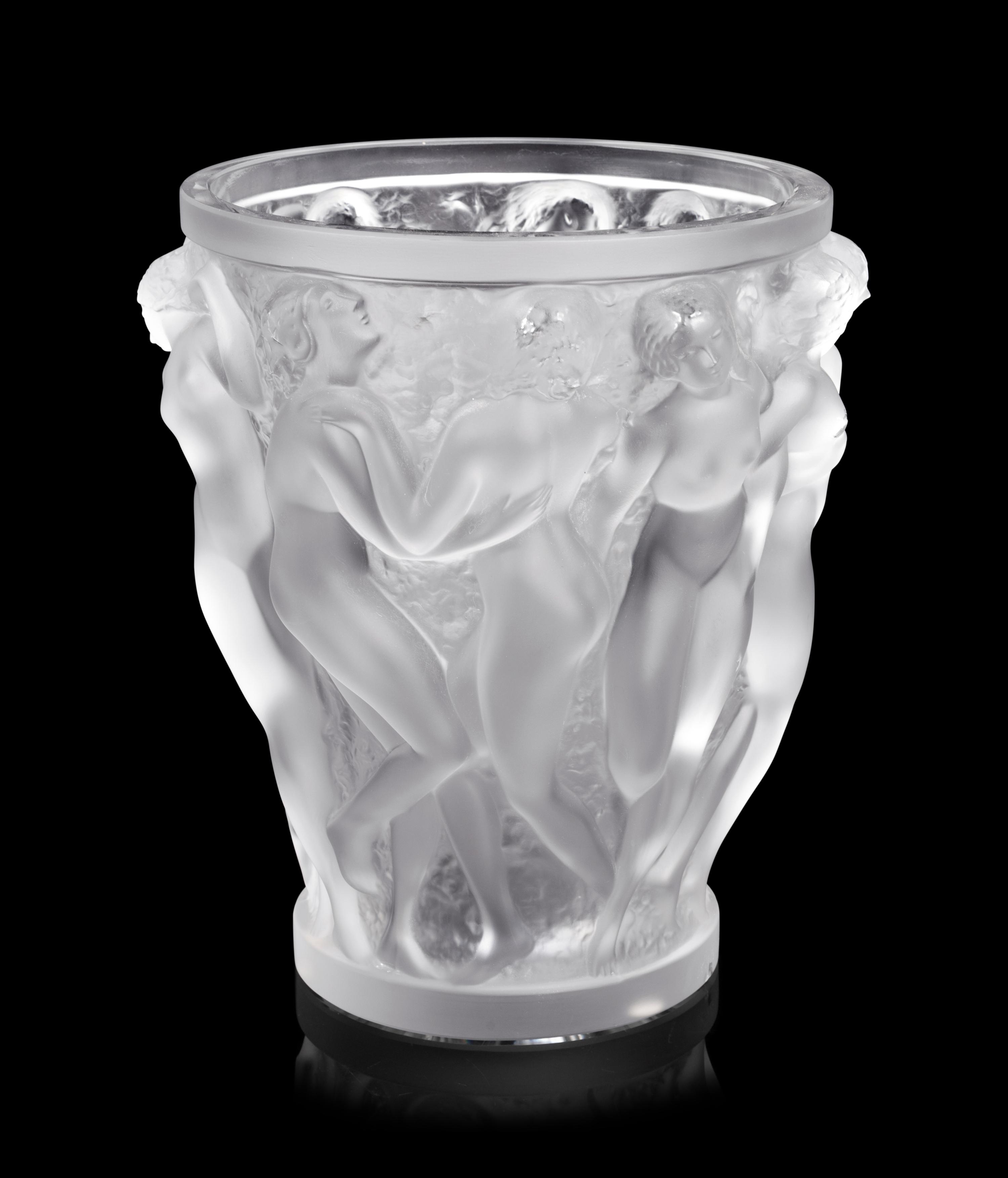 A Lalique Bacchantes Vase