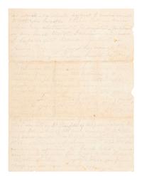 [CIVIL WAR]. Battle of Gettysburg letter penned by a Confederate surgeon. "Near Gettysburg," 4 July 1863.