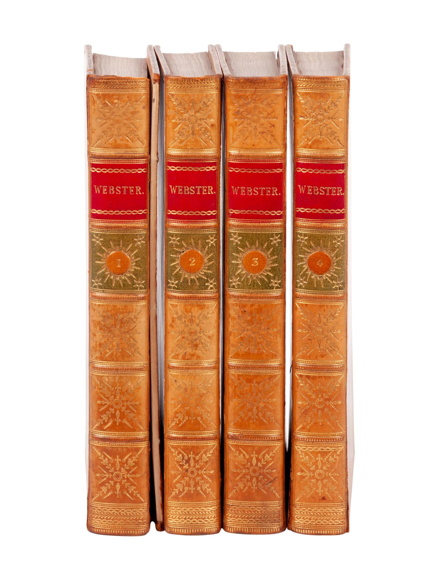 [BINDINGS]. WEBSTER, John (1580?-1625?). Works. London: William Pickering, 1830.