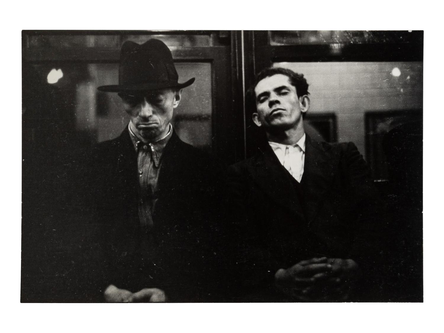 Walker Evans (1903-1975) Subway Portrait, 1941