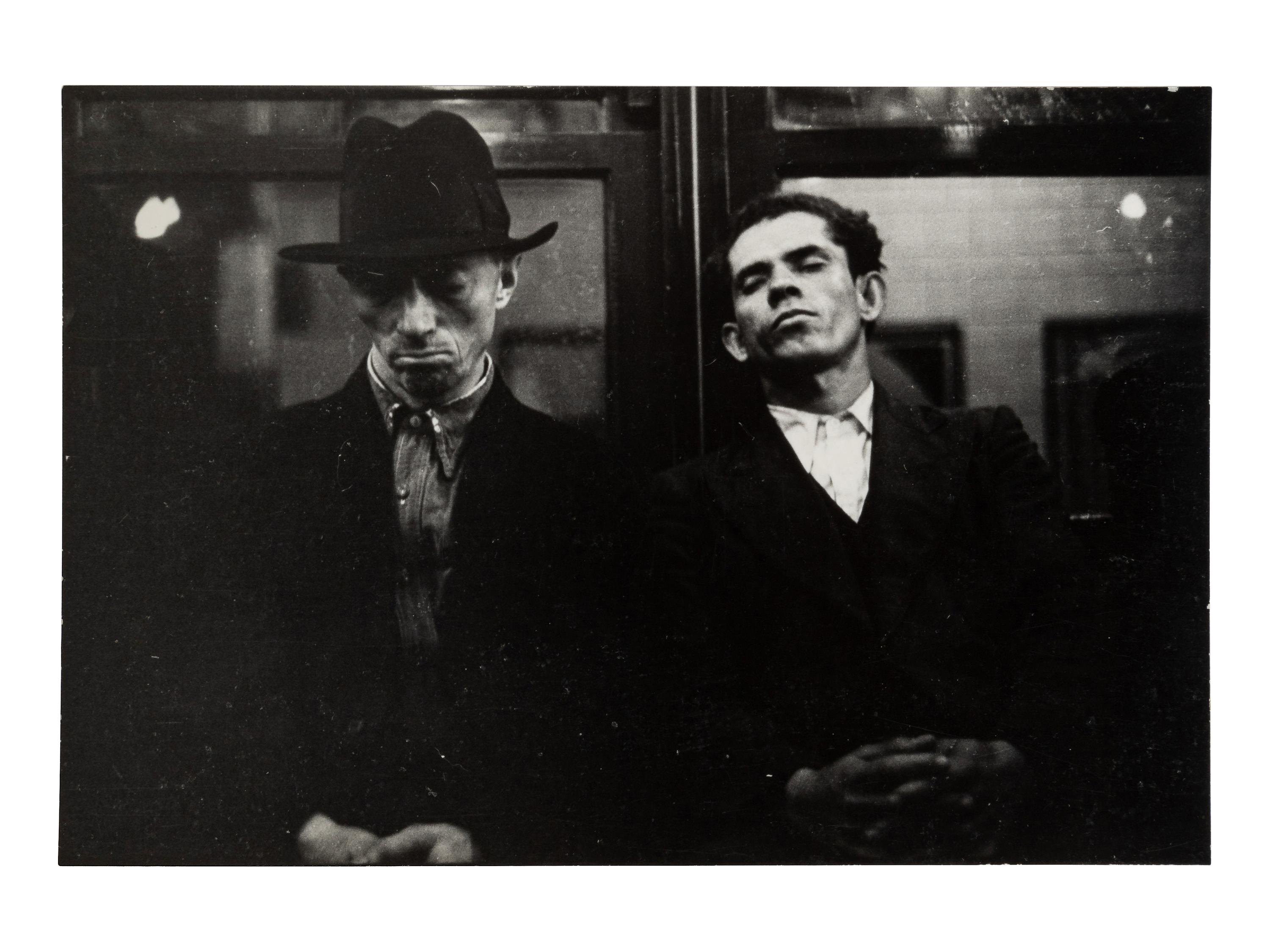 Walker Evans (1903-1975) Subway Portrait, 1941