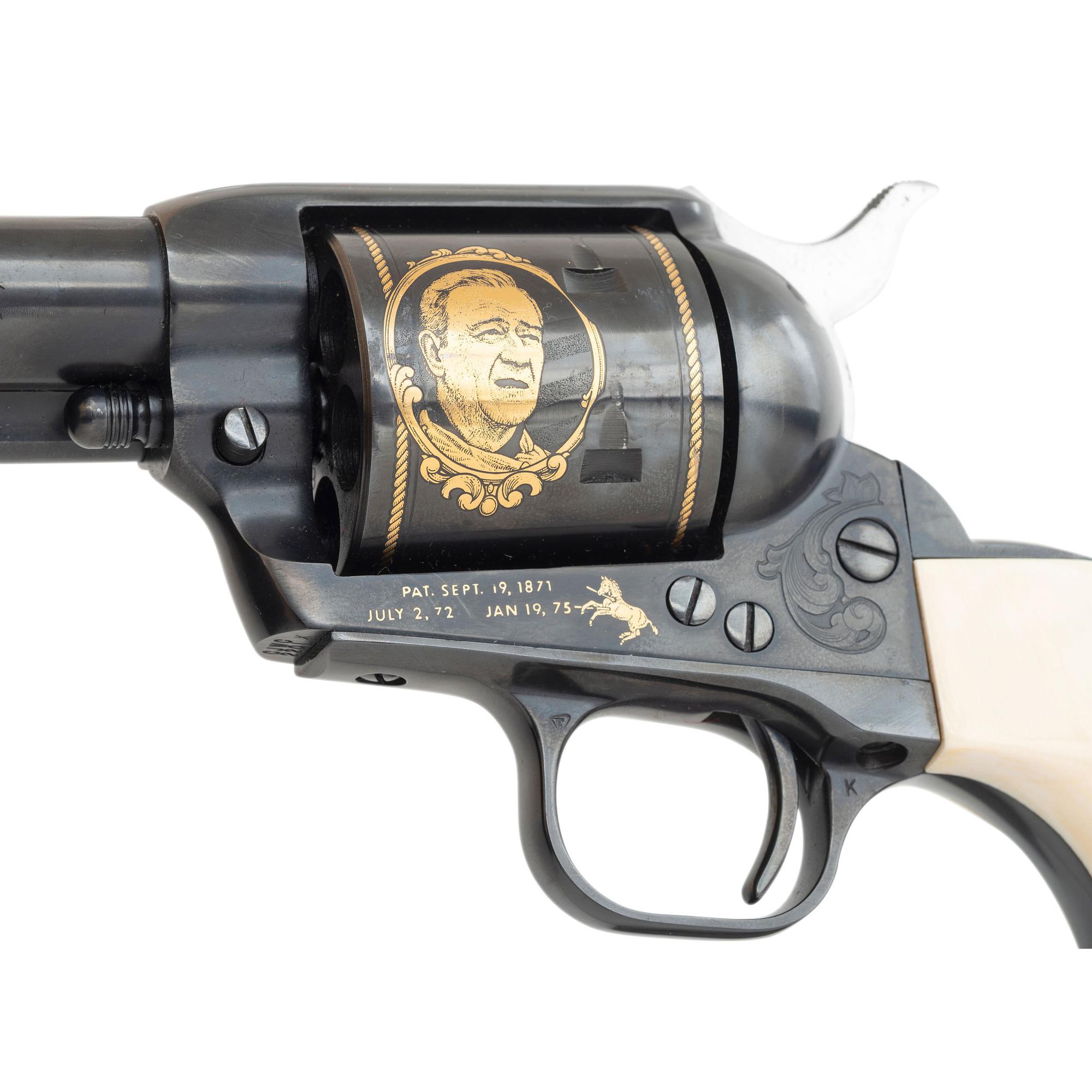 *Colt John Wayne Commemorative with Casino Display Case