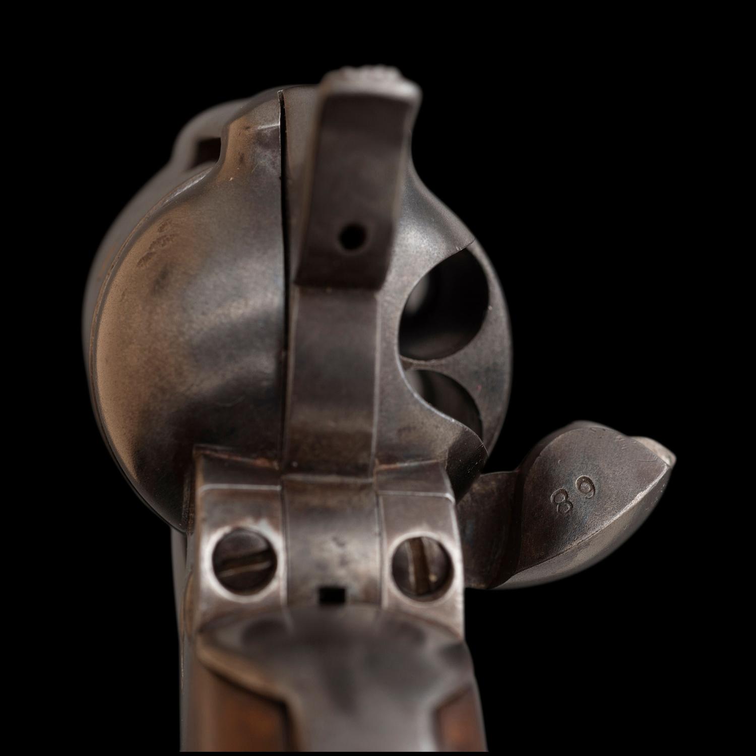 Custer Range Colt Single Action Army Cavalry Revolver #5973 - A Lot 6 Delivery - Likely Picked Up at The Little Bighorn