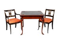 Queen Anne Style Game Table