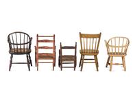 Five Children's Chairs