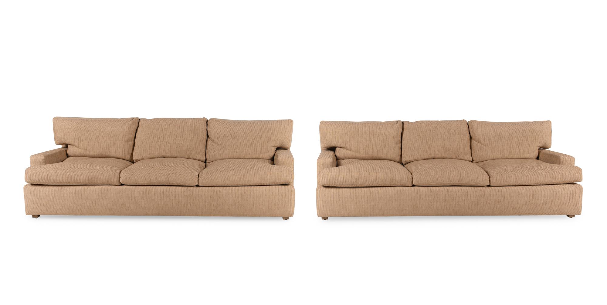 A Pair of Contemporary Sofas