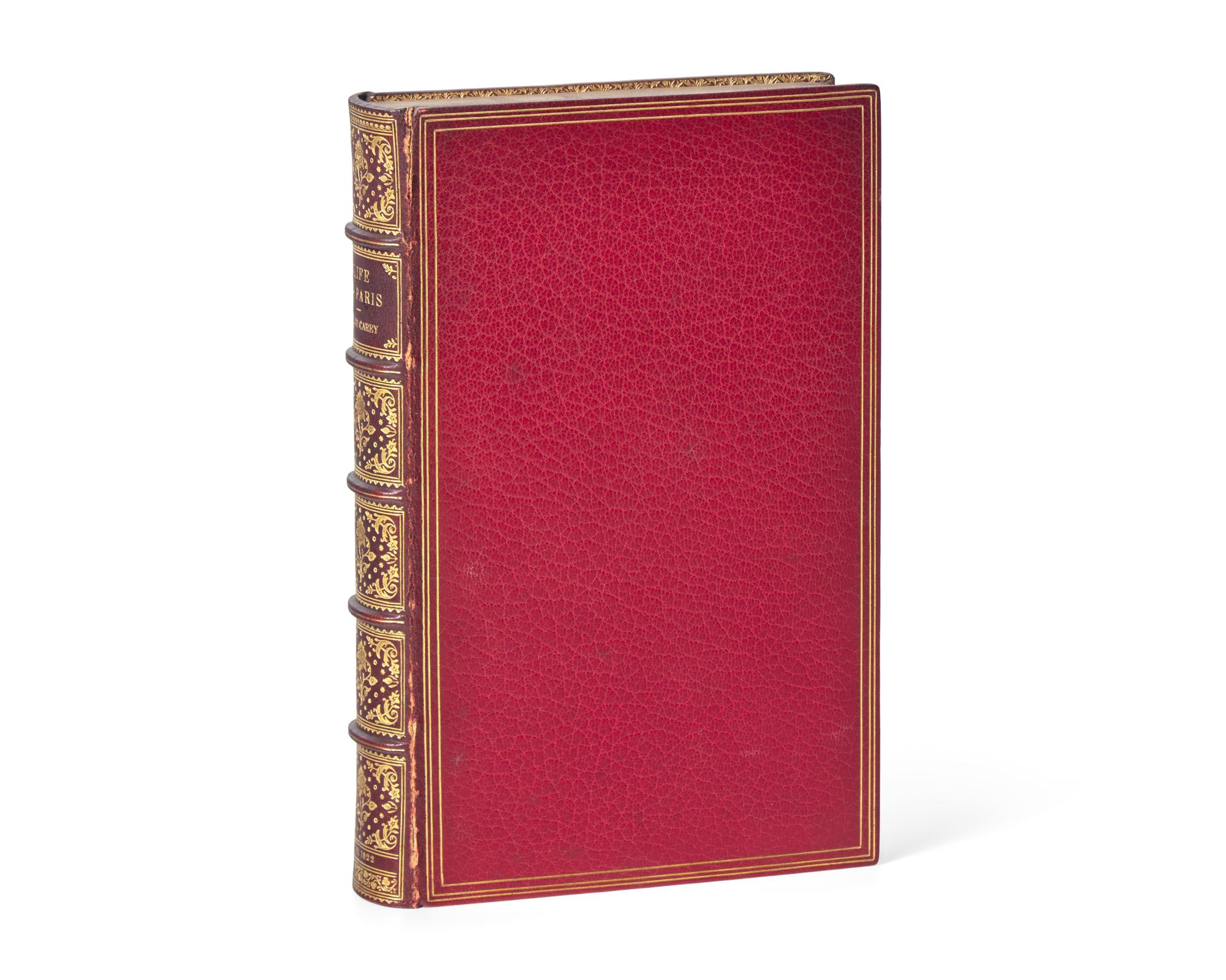 CAREY, David (1782-1824). Life in Paris; Comprising the Rambles, Sprees, and Amours, of Dick Wildfire... London: Printed for John Fairburn, 1822.