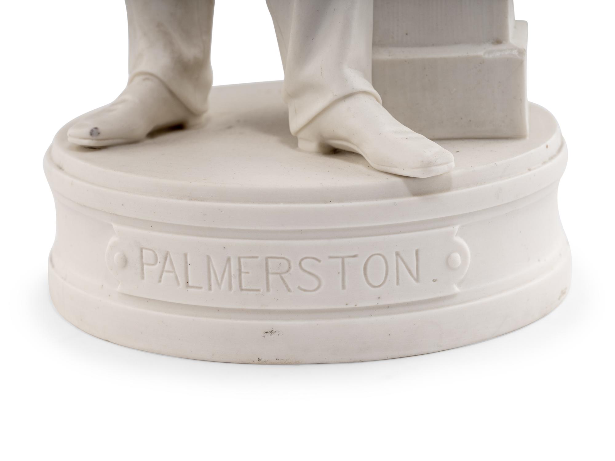An English Parianware Figure of Lord Palmerston