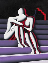 Mark Kostabi, (American, b. 1960), Broke, 2005