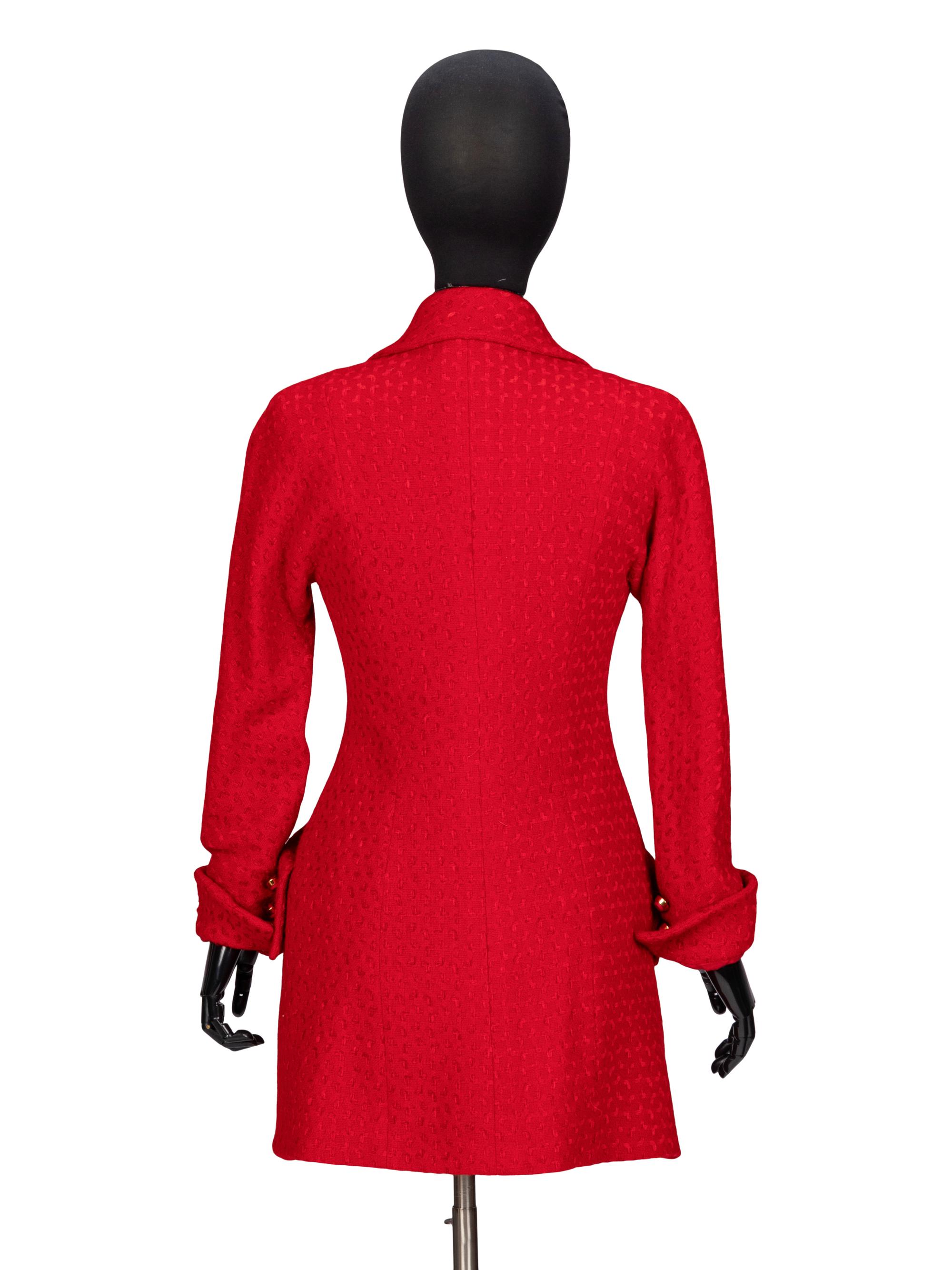 Karl Lagerfeld, Red Tweed Jacket