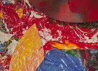 Sam Gilliam (American, 1933-2022) - Circle / Triangular Place I