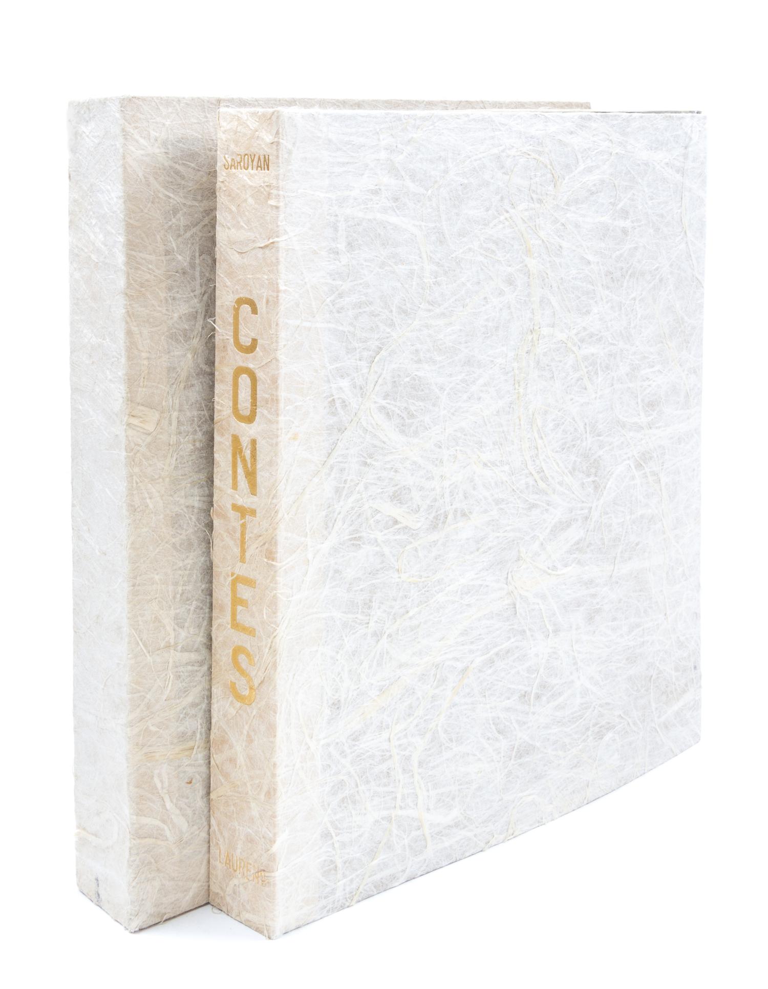 (LAURENS, HENRI) SAROYAN, WILLIAM. Contes. Paris, 1953. Limited. Signed.