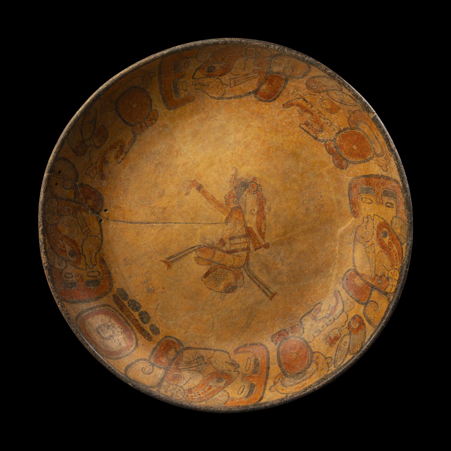 A Maya Polychrome Bowl
