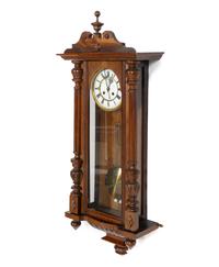A Vienna Walnut Regulator Clock