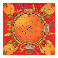 Cartier, Four Silk Scarves