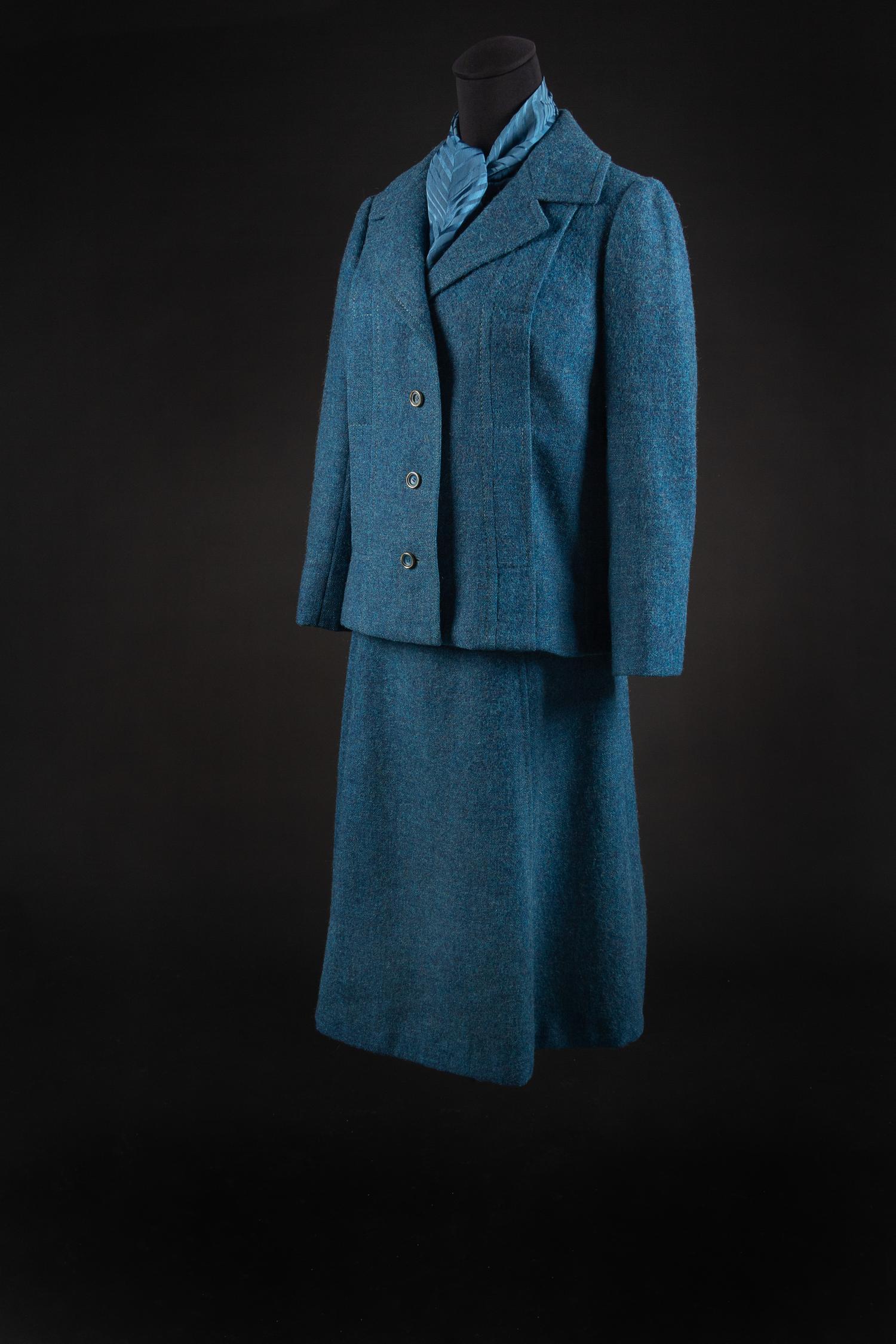 Christian Dior by Marc Bohan Haute Couture Ensemble, Autumn-Winter 1973 — Worn by Dame Olivia de Havilland
