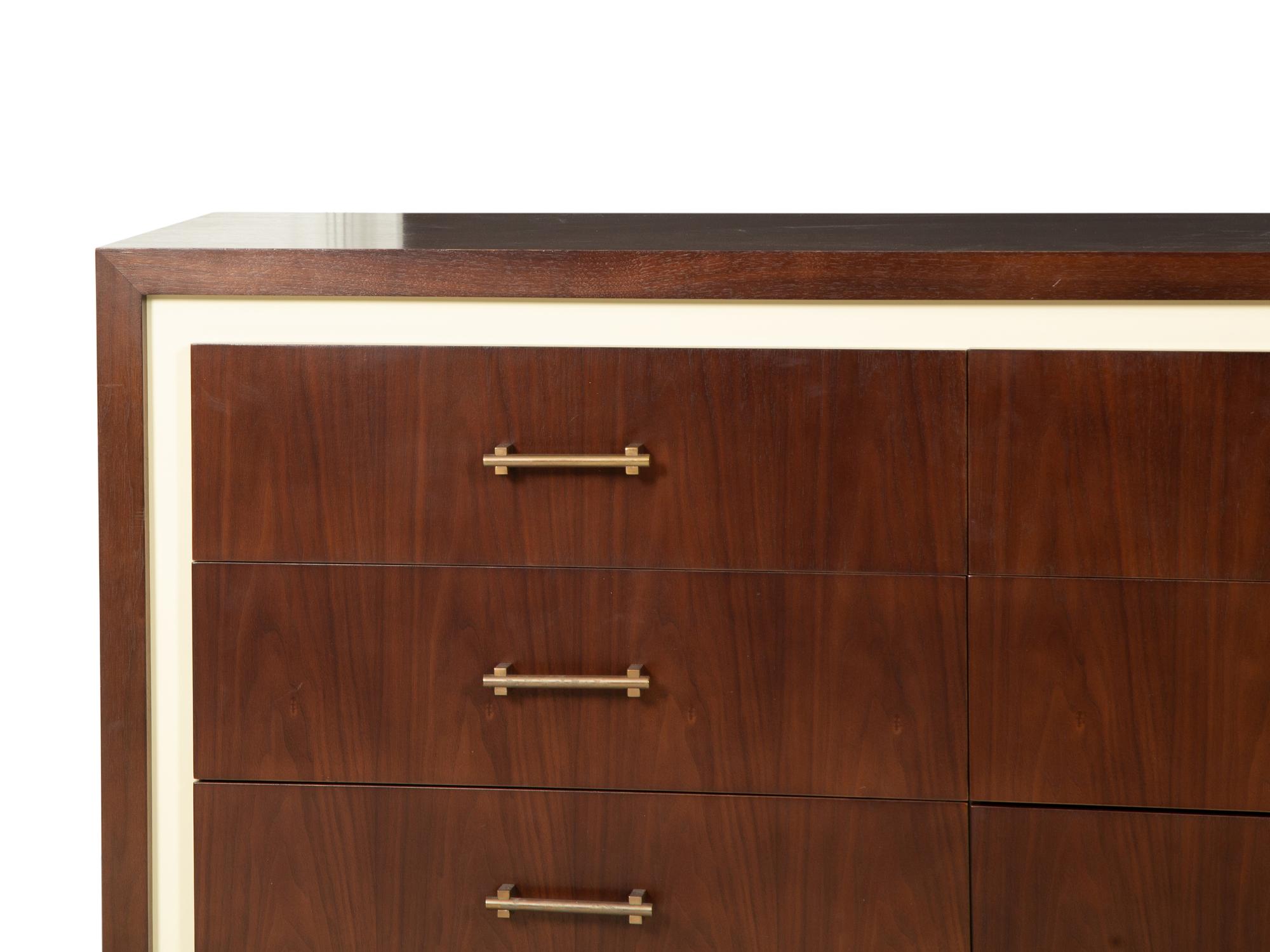 A Contemporary Nine-Drawer Dresser