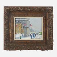Christopher Willett (American, B. 1959) Washington Square